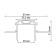 Low -voltage oven for built -in installation in GKL, Novotech length. Smal, 32x2000x65 mm