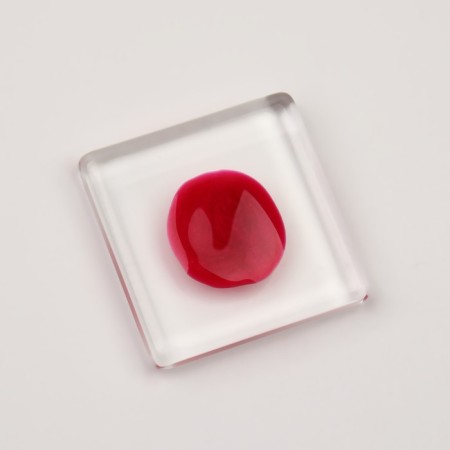 Gel nail polish "Red Boom", 3 phase, 8 ml, led/uv, color (78)-9