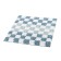 Grand Prix bathroom mat, blue/blue color 55x50 cm