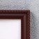 Photo frame plastic L-1 21x30 cm nut (plastic screen)