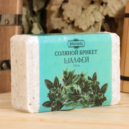 Shallefei salt bricket with Altai herbs, 1.35 kg "Dobroparov"-3