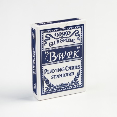 Paper Paper Cards BWPK, 55 pcs, 260 g/m2, blue, 6.3 x 8.8 cm-2