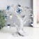 Souvenir from the evil eye "Tree with nudes" silver 17.5x6.5x23 cm