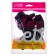 Latex ball 12 ", metal, set 12 pcs., Black color