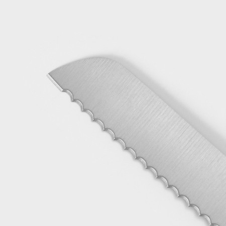 Salomon share knife for bread, blade length 20 cm, silver color-2