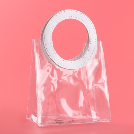 Gift package from PVC, white, 20 x 18 x 10 cm-1