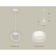 AMBRELLA LIGHT AMBRELLA AMBRIL, TRADITIONAL DIY, XB9101154, GX53, white sand color, white matte