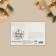 Mail card "Happy New Year!", Olenien 10 x 15 cm, New Year