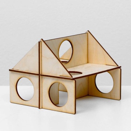 Skalolase house 15 x 12 x 15 cm-2