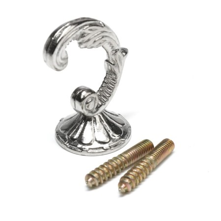 Hook for curtains ks002, one -rod, color chromium-11