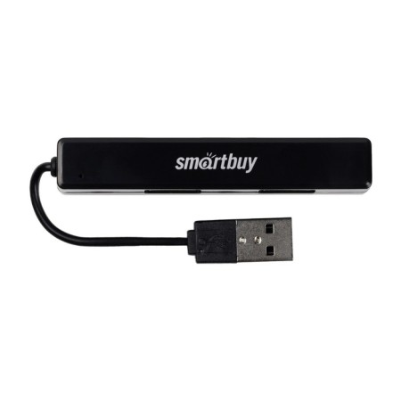 Smartbuy SBHA-408-K-408-K, 4 ports, Black