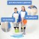 Children's raincoat "Walk in the rain", Blue, L