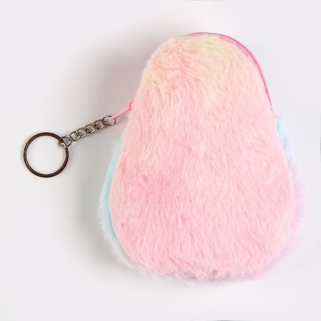 Soft wallet "Avocado" on a key fob, 14 cm, species mix-2
