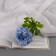 Artificial flowers "chrysanthemum lux" d-9 cm, 50 cm, blue