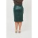 Female skirt, size 60, green color