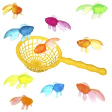 A set of bath toys 