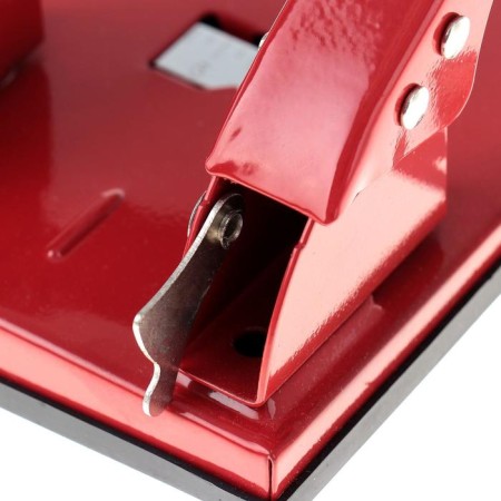 30 sheets hole punch, large, metal, with a metal ruler-5