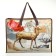 Lightning bag on lightning, beige color