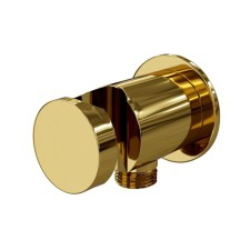Connection for the shower hose Wasserkraft A189, a waterman for a watering can, brass, gold
