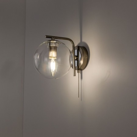 Sconces Citilux "Tommy" CL102311, 15x20 cm, 1x40W, E14, color gray color-4