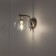 Sconces Citilux "Tommy" CL102311, 15x20 cm, 1x40W, E14, color gray color