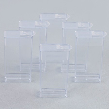 Organizer for storing rhinestones, 6 sections-6