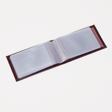 Businessman for 18 cards, burgundy color-2