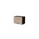 Cabinet with lifting door, 50x30x36 cm, wenge, quado oak sonom