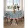 The tablecloth “Round geometric ornament”, round, Saten, D = 150 cm