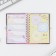 Questionnaire on a lock, in a solid cover A6, 40 sheets of "Questionnaire of a cool girl and her friends"
