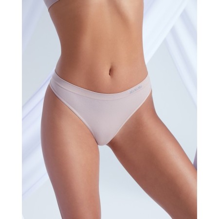 Трусы стринги женские MiNiMi MA211, размер 48-50, цвет beige