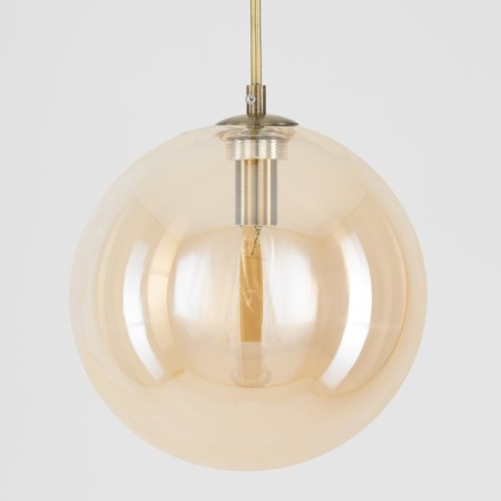 Suspended lamp Citilux "Tommy" CL102633, 25x25x38 cm, 1x40W, E14, brown color-5