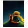 Pillow Boal "Boy with a fox, decorative, size 16x45 cm