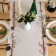 The path to the Ethel Poinsiatia table 40x147 +/- 5 cm, 100% HL, sarzha 190 gr/m2