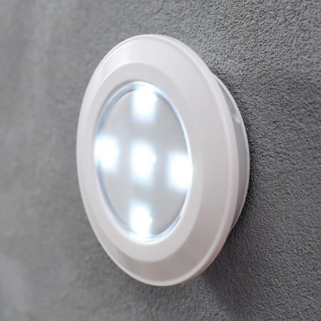 Nightlight with PDU 16043/1 LED from batteries 3AAA white 9x9x2 cm Risalux-4