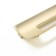 Furniture bracket RS1402, M/O = 128, Satin gold color