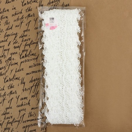Lace Hypure, 60 mm × 6.8 ± 0.5 m, white color-2