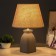 Board lamp "Mia" E27 40W graphite 25x25x35.5 cm Risalux