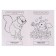 Coloring with the tasks of "Mom and kids"