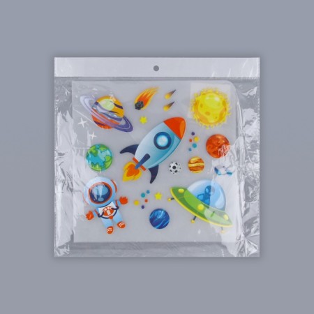 Thermalrotransfer "Cosmos", 19.5 × 18.4 cm, 11 designs-6