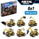 Metal designer "Construction equipment", 6 assembly options, 146 parts