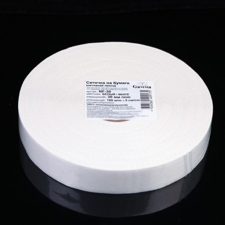 A web-grid on paper glue, 30 mm, 100 m, white color-2