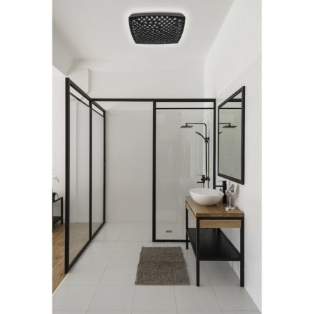 Ceiling Lamp Mantra Urban, LED, 4000LM, 2700-5000K, 385x385x86 mm, black color black-1