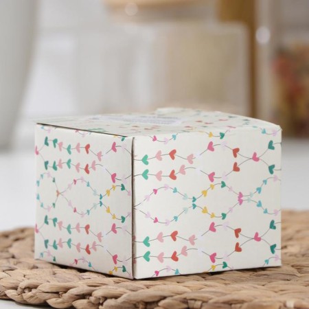 Ceramic bank for bulk products "Flowers", 160 ml, white color-3