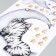 Stick plastic interior color "Baby zebra for a month" 40x60 cm