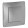 Passing SE BLANCA, 10 A, 1 key, IP20, hidden, aluminum color., Blnvs010603