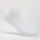 A set of male socks is 3 pairs, white, black, gray melange, size 27-29