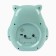 Clock - alarm clock "Owl", discrete move, dial d -11 cm, 14.5 x 16 cm, aa