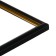 Frame for paintings (mirrors) 21 x 30 x 1.2 cm, plastic, calligrata pkm, black