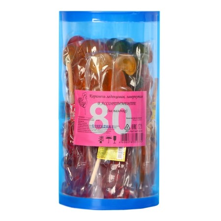 Caramel Lollice “Hare” Assorted, 80 g-2